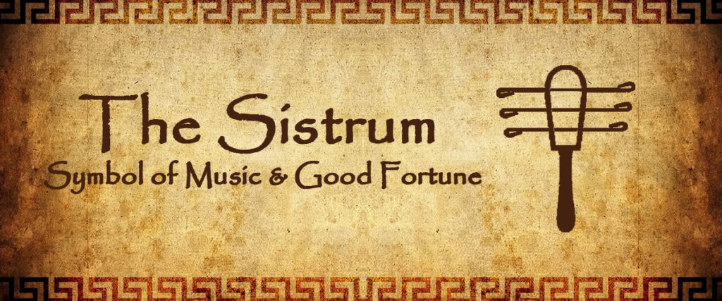 Ancient Egyptian Symbol Sistrum
